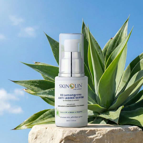 Natural anti-ageing face serum