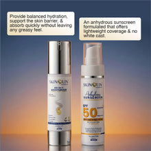 Hydra-locking duo with SPF 50++++