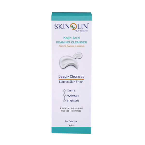 Kojic Acid Foaming Cleanser For Oily Skin